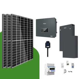 Kit Fotovoltaico 6 kW Trifase ZCS Azzurro Con Accumulo 2