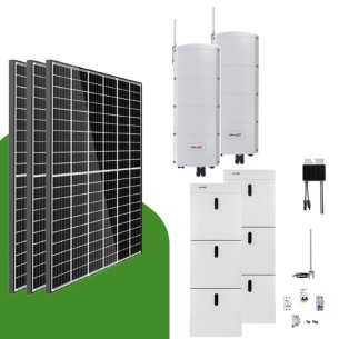 Kit Fotovoltaico 20 kWp Trifase SolarEdge con Accumulo 27,6 kWh 2