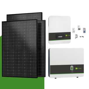 Kit Fotovoltaico 5 kWp Monofase Efficasa con Accumulo 10 kWh
