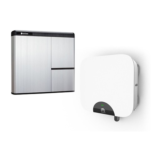 SISTEMA D'ACCUMULO FOTOVOLTAICO CON BATTERIA 7 kWh LG CHEM RESU7H DLT 400V E INVERTER IBRIDO HUAWEI SUN2000‐5KTL - KIT RETROFIT SISTEMA D'ACCUMULO FOTOVOLTAICO CON BATTERIA 7 kWh LG CHEM RESU7H DLT 400V E INVERTER IBRIDO HUAWEI SUN2000‐5KTL - KIT RETROFIT