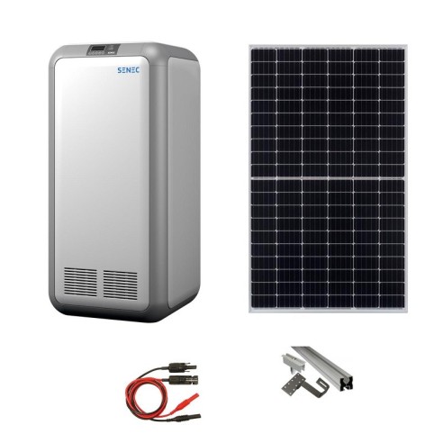 Impianto Fotovoltaico 4 kW con Sistema di Accumulo SENEC da 5 kWh con batteria a ioni di litio e inverter integrato Impianto Fotovoltaico 4 kW con Sistema di Accumulo SENEC da 5 kWh con batteria a ioni di litio e inverter integrato
