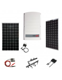 Kit Fotovoltaico 15 kW SolarEdge Trifase con Pannelli SolarEdge, Inverter SolarEdge, Ottimizzatori, Strutture e Accessori