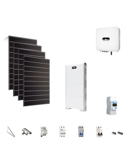 Kit Fotovoltaico 3 kW Monofase Huawei con Accumulo 5 kWh