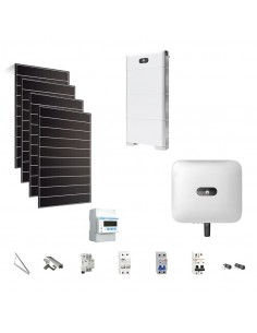 Kit Fotovoltaico 6 kW Trifase Huawei con Accumulo 10 kWh