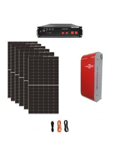 Kit Fotovoltaico a Isola da 2.8 kW e Accumulo da 11.5 kWh