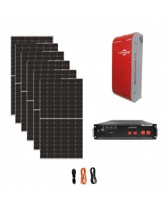 Kit Fotovoltaico a Isola da 3.7 kW e Accumulo da 11.5 kWh