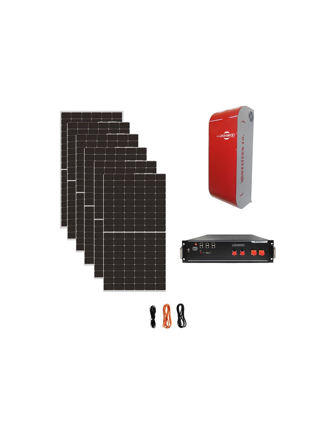 Kit fotovoltaico ad isola 12V minimo 350 Wp completo e di alta qualità