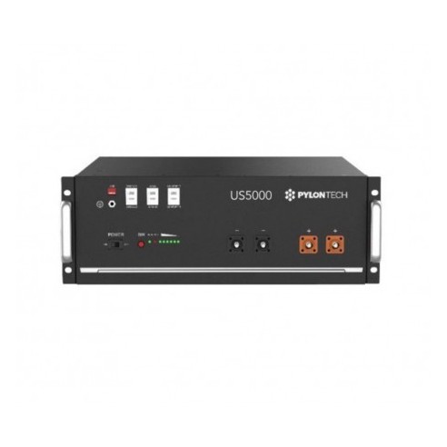 Pylontech US5000 Batteria d'Accumulo 4,8 kWh 48 V per Impianti Fotovoltaici