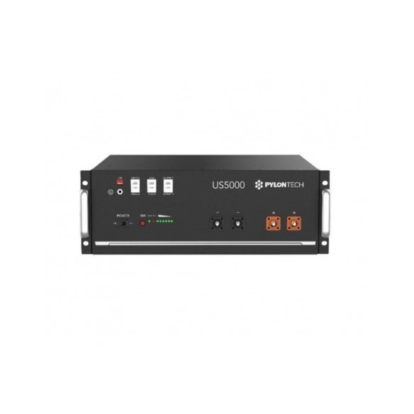 Pylontech US5000 Batteria d'Accumulo 4,8 kWh 48 V per Impianti Fotovoltaici