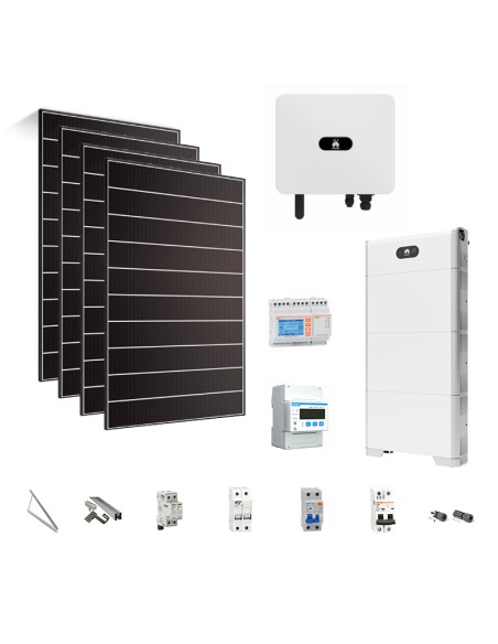 Kit Fotovoltaico 15 kWp Trifase Huawei con Accumulo 30 kWh