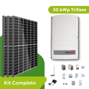 Kit Fotovoltaico 50 kWp Trifase SolarEdge