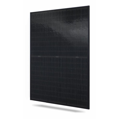 Solitek 435 Wp Modulo Fotovoltaico Europeo Bifacciale N-Type Monocristallino B.108 Full Black per Transizione 5.0