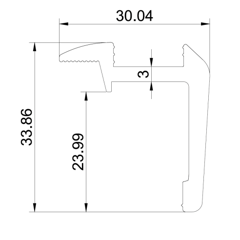 Kit Morsetto Terminale Per Pannello di Spessore...