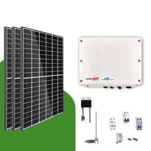 Kit Fotovoltaico 4 kWp Monofase SolarEdge