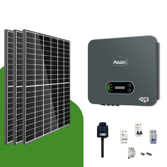 Kit Fotovoltaico 6 kWp Monofase Zucchetti ZCS Azzurro