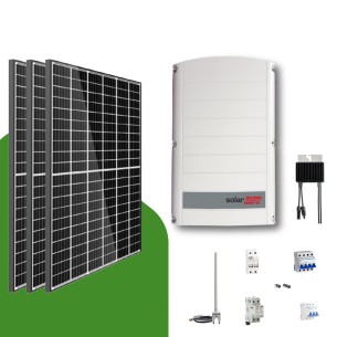 Kit Fotovoltaico 7,7 kWp Trifase SolarEdge