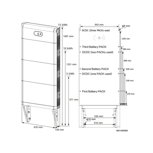 Huawei Wall Mounting Brackets Staffe di...