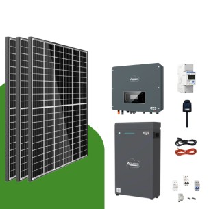 Kit Fotovoltaico 4 kWp Monofase ZCS Azzurro Zucchetti con...