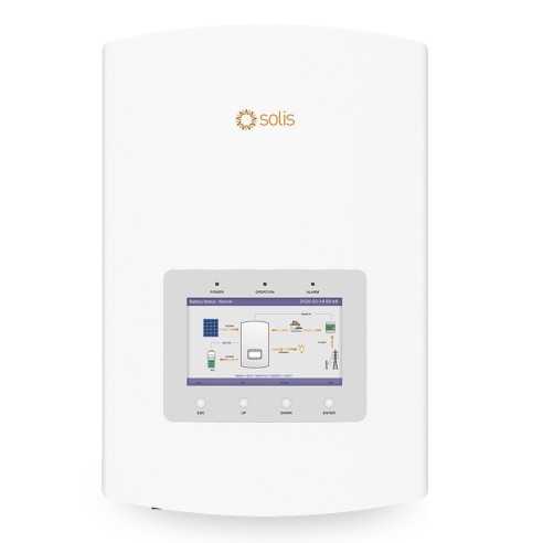 Solis Inverter Ibrido 6 kW Monofase S5-EH1P6K-L per accumulo