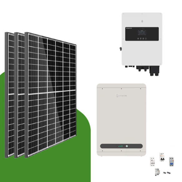 Kit Fotovoltaico 6 kWp Monofase Chisage con Accumulo 10 kWh