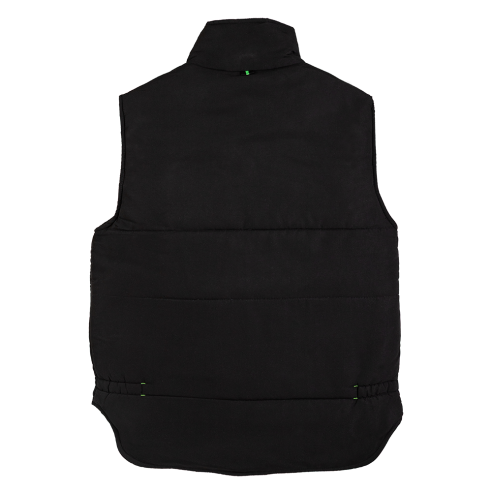 Gilet Smanicato da Lavoro Imbottito Nero Efficasa